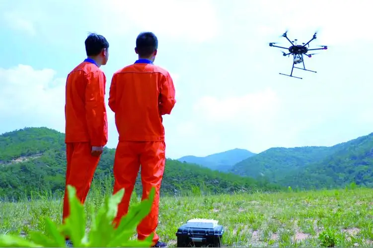 天涯无人机倾斜摄影巡检拍摄